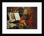 Saint Jerome Meditating by Marinus Claeszoon van Reymerswaele