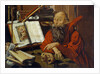 Saint Jerome Meditating by Marinus Claeszoon van Reymerswaele