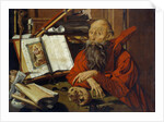 Saint Jerome Meditating by Marinus Claeszoon van Reymerswaele