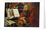 Saint Jerome Meditating by Marinus Claeszoon van Reymerswaele