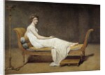 Portrait of Mrs Recamier by by Jacques-Louis David