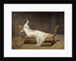 Portrait of Mrs Recamier by by Jacques-Louis David