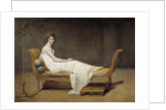 Portrait of Mrs Recamier by by Jacques-Louis David