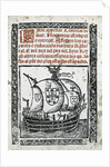 Catalan literature. 14th and 15th Centuries. Book of the Consulate of the Sea. Cover. by Anonymous