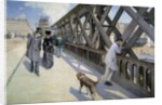 Le Pont de l'Europe by Gustave Caillebotte