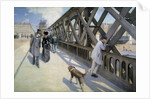 Le Pont de l'Europe by Gustave Caillebotte