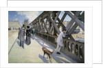 Le Pont de l'Europe by Gustave Caillebotte
