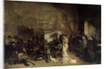 The Studio of the Painter, a Real Allegory by Gustave Courbet