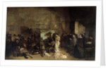 The Studio of the Painter, a Real Allegory by Gustave Courbet