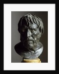 Roman bronze sculpture bust of Seneca by Anonymous