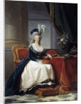 Portrait of Marie Antoinette, Queen of France by Elisabeth Vigee-Lebrun