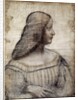 Portrait of Isabella d'Este by Leonardo da Vinci