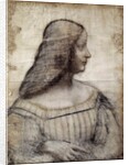 Portrait of Isabella d'Este by Leonardo da Vinci