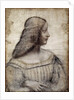 Portrait of Isabella d'Este by Leonardo da Vinci