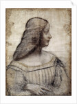 Portrait of Isabella d'Este by Leonardo da Vinci