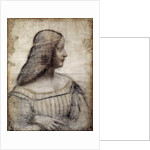 Portrait of Isabella d'Este by Leonardo da Vinci
