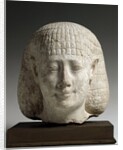 Ancient Egyptian head of a man by Anonymous