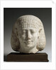 Ancient Egyptian head of a man by Anonymous