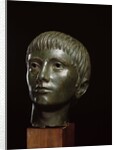 Etruscan head of a young man by Anonymous