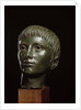 Etruscan head of a young man by Anonymous