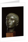Etruscan head of a young man by Anonymous