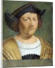 Portrait of the navigator Christopher Columbus by Anonymous