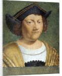 Portrait of the navigator Christopher Columbus by Anonymous