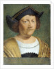 Portrait of the navigator Christopher Columbus by Anonymous