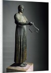 The Charioteer of Delphi, also known as Heniokhos by Anonymous
