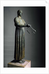 The Charioteer of Delphi, also known as Heniokhos by Anonymous