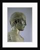 Detail of the Charioteer of Delphi, also known as Heniokhos by Anonymous