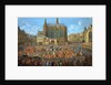 The Departure of Louis XV by by Pierre Denis Martin