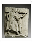 Ancient Greek metope with chorus of young girls by Anonymous