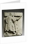 Ancient Greek metope with chorus of young girls by Anonymous