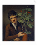 Rubens Peale With a Geranium by Rembrandt Peale