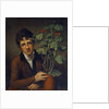 Rubens Peale With a Geranium by Rembrandt Peale