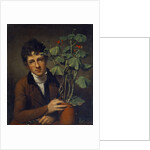 Rubens Peale With a Geranium by Rembrandt Peale
