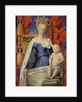 Virgin and Child Surrounded by Cherubim and Seraphim by Jean Fouquet