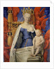 Virgin and Child Surrounded by Cherubim and Seraphim by Jean Fouquet