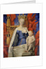 Virgin and Child Surrounded by Cherubim and Seraphim by Jean Fouquet