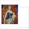 Virgin and Child Surrounded by Cherubim and Seraphim by Jean Fouquet
