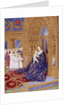 The Virgin and the Child by Jean Fouquet