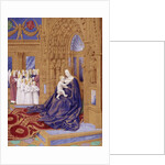 The Virgin and the Child by Jean Fouquet