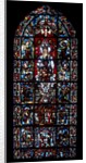 Stained glass window at Chartres Cathedreal by Anonymous