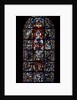 Stained glass window at Chartres Cathedreal by Anonymous
