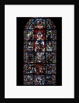 Stained glass window at Chartres Cathedreal by Anonymous