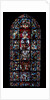 Stained glass window at Chartres Cathedreal by Anonymous