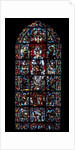 Stained glass window at Chartres Cathedreal by Anonymous