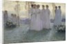Sunday by Henri Eugene Le Sidaner