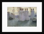 Sunday by Henri Eugene Le Sidaner